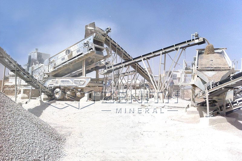 خط إنتاج كسارة الركام في تركيا