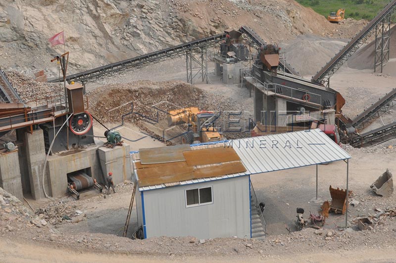 مصنع تكسير الركام لتصنيع الحصى