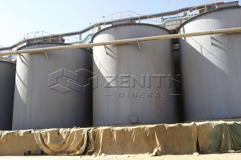 استعادة الذهب في مصنع CIL