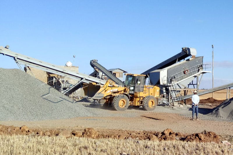 مصنع تكسير الحصى لإنتاج الركام