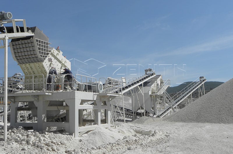 مصنع تكسير الحصى للحجر الجيري