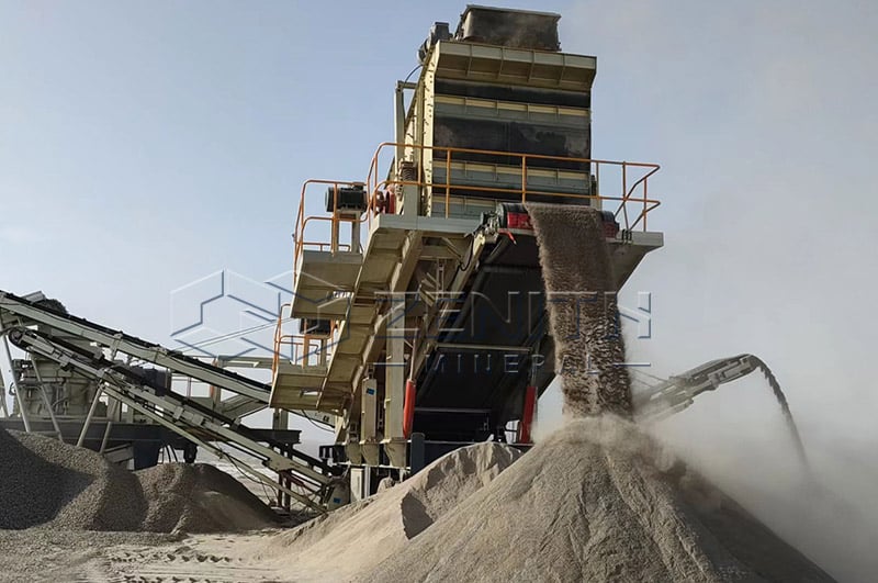 كسارة صخور متنقلة للجرانيت للبيع