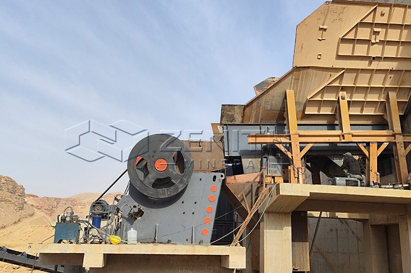 كسارة فكية صغيرة لتكسير الحجارة في السعودية